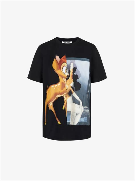 bambi t shirt givenchy|givenchy disney t shirts.